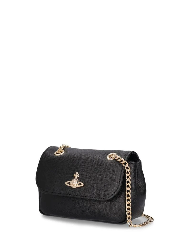 商品Vivienne Westwood|Small Saffiano Leather Shoulder Bag,价格¥2348,第2张图片详细描述
