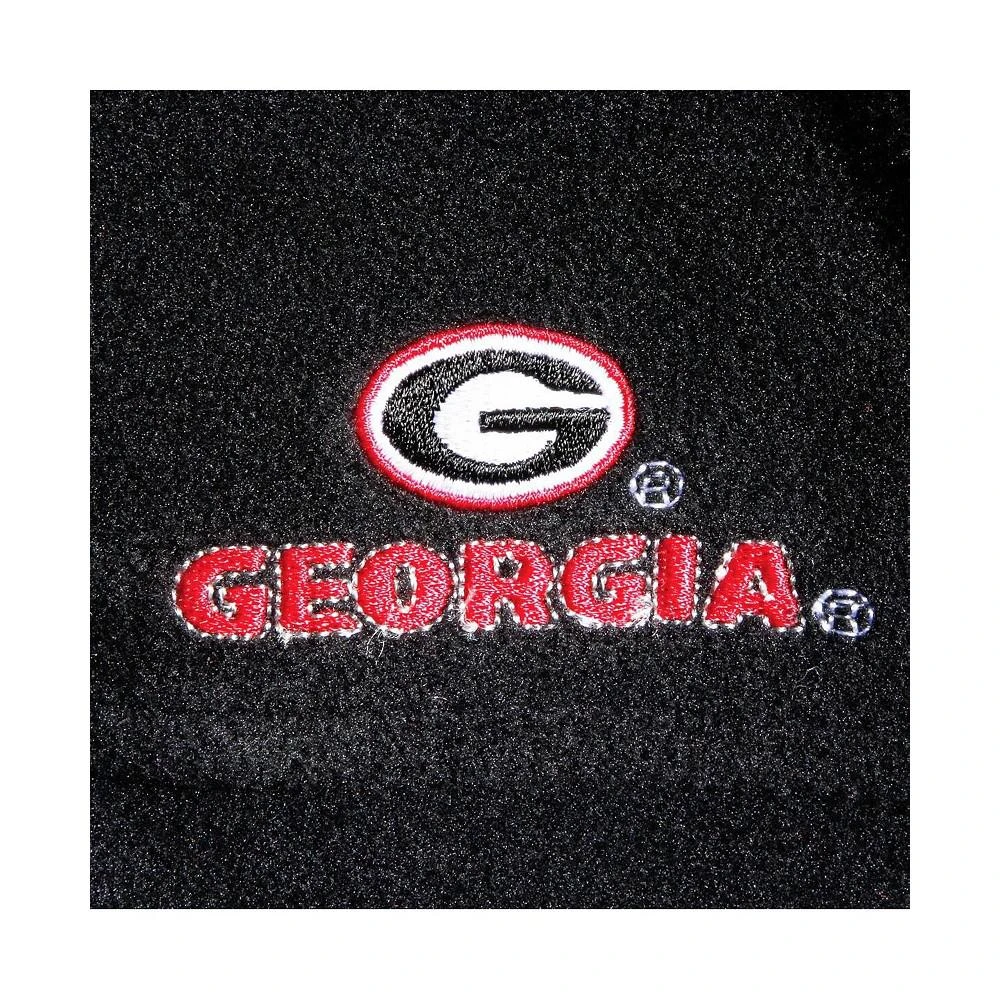 商品Columbia|Men's Black Georgia Bulldogs Flanker III Fleece Team Full-Zip Jacket,价格¥478,第4张图片详细描述