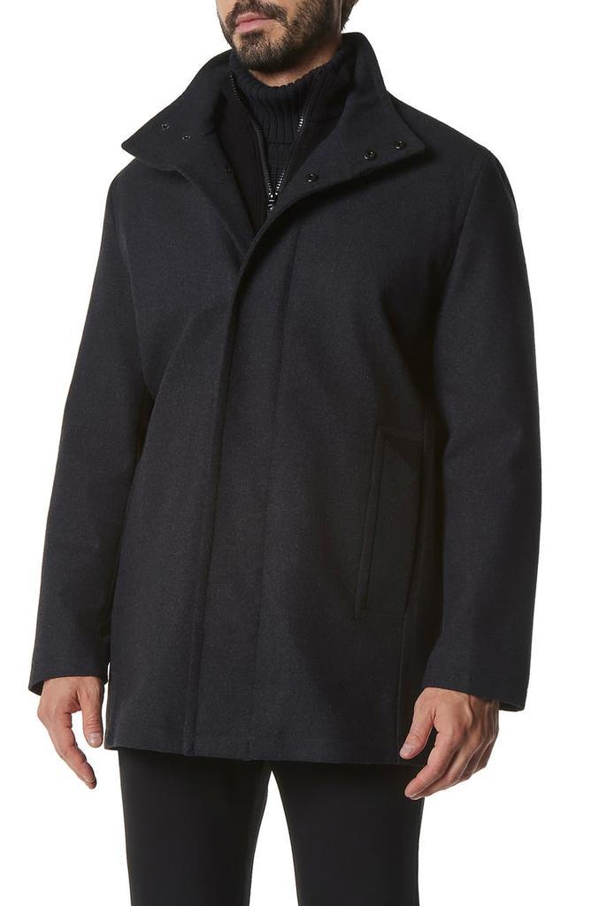 商品Andrew Marc|Coyle Wool Blend Bib Coat,价格¥644,第1张图片