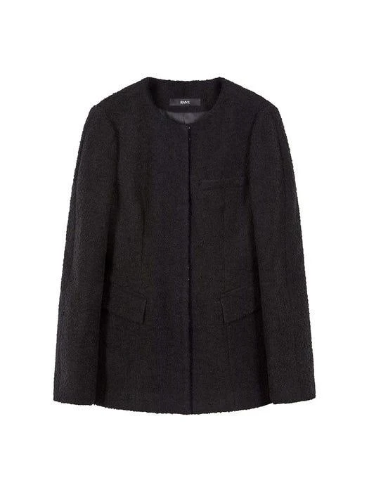 商品RAIVE|Puff Sleeve Line Jacket in Black VW3WJ034-10,价格¥2073,第3张图片详细描述