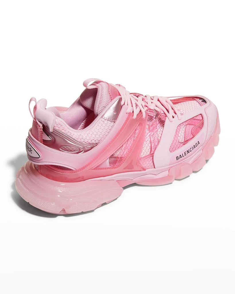 商品Balenciaga|Men's Track Tonal Clear-Sole Sneakers,价格¥4132,第3张图片详细描述