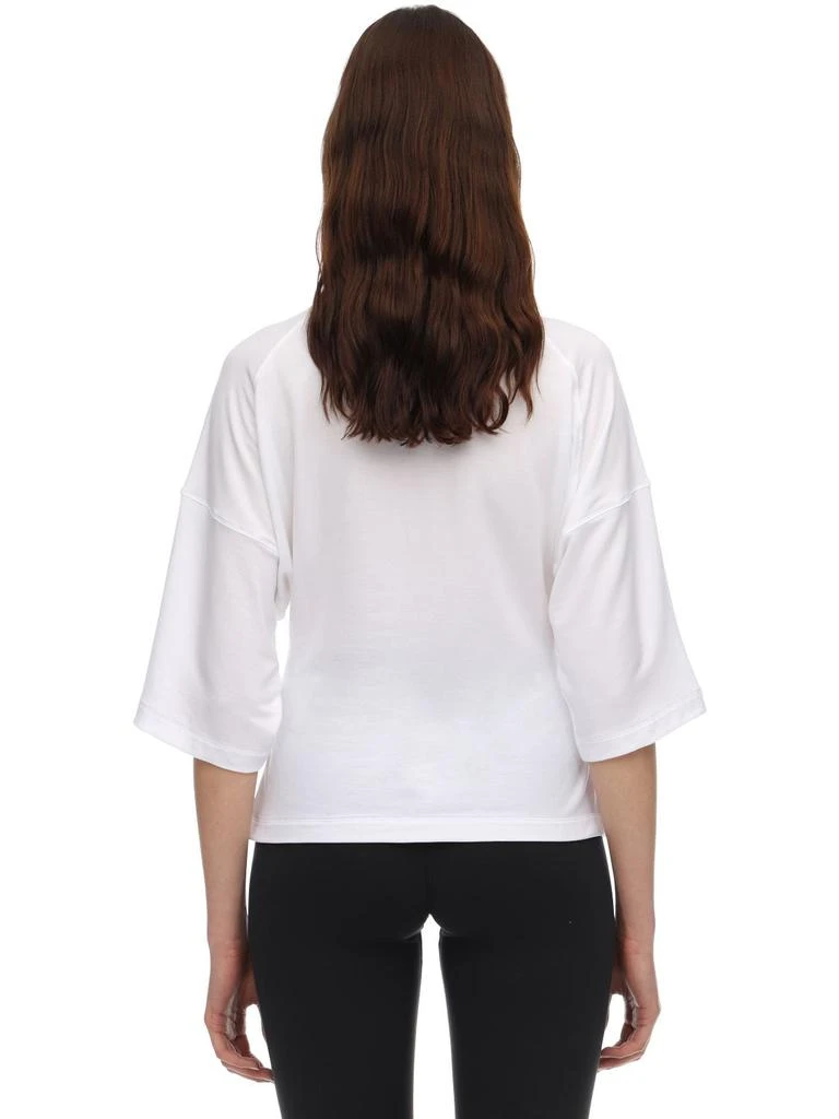 商品Ambush|Cropped Logo Print Rayon T-shirt,价格¥1334,第2张图片详细描述