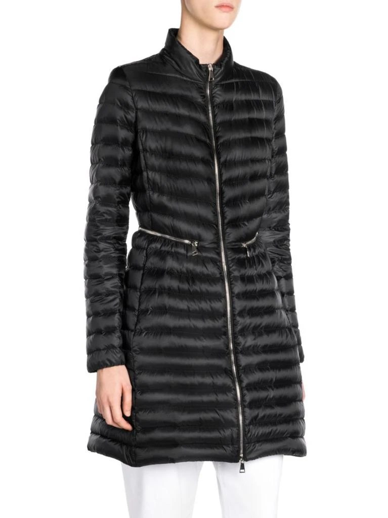 商品Moncler|Agatelon Long Zip Waist A-Line Puffer Jacket,价格¥5696,第3张图片详细描述