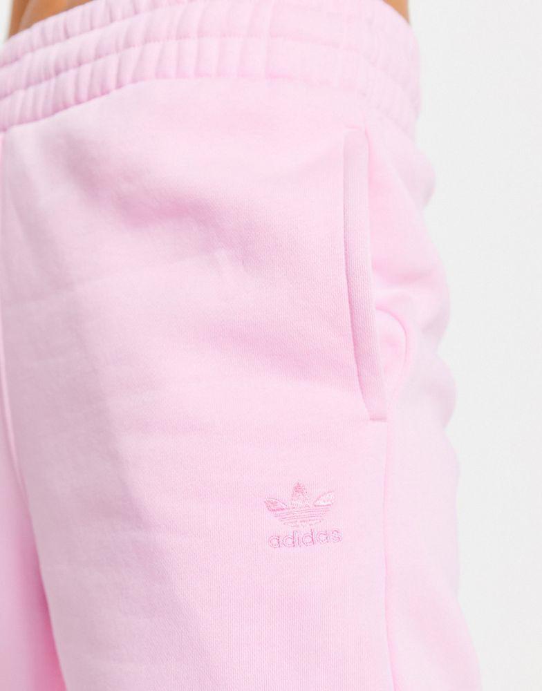 商品Adidas|adidas Originals trefoil essentials joggers in pink,价格¥355,第5张图片详细描述