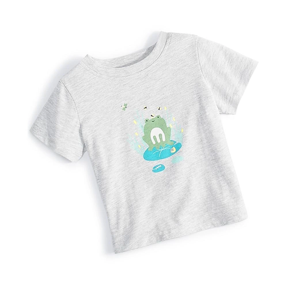商品First Impressions|Baby Boys Happy Frog Graphic T-Shirt, Created for Macy's,价格¥75,第1张图片