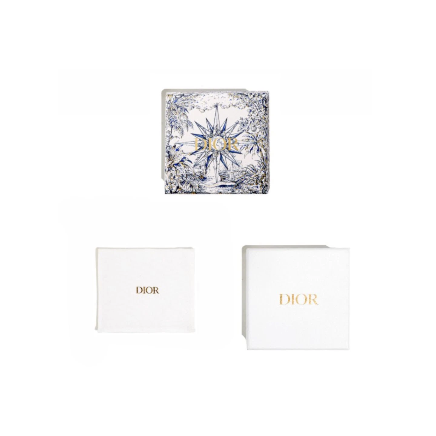 商品[国内直发] Dior|迪奥 ÉVOLUTION 字母装饰镂空 金属 戒指 女款 金色,价格¥3399,第2张图片详细描述