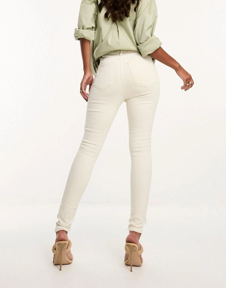 商品ASOS|ASOS DESIGN ultimate skinny jean in off white,价格¥260,第2张图片详细描述