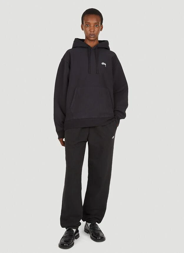 商品STUSSY|Stock Logo Track Pants in Black,价格¥1002,第2张图片详细描述