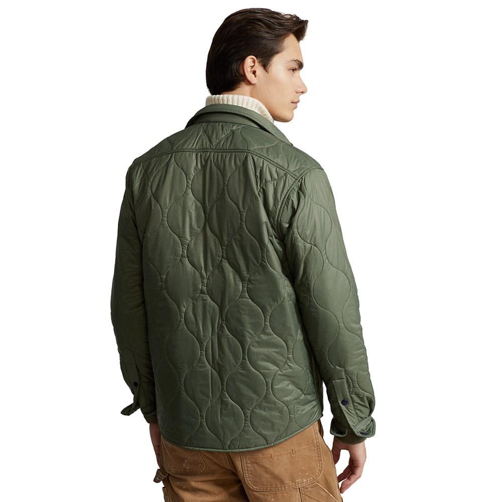 商品Ralph Lauren|Men's Quilted Shirt Jacket,价格¥1225,第4张图片详细描述