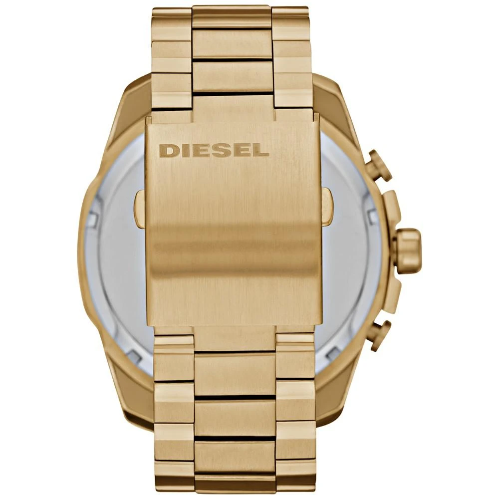 Men's Chronograph Mega Chief Gold-Tone Stainless Steel Bracelet Watch 59x51mm 商品