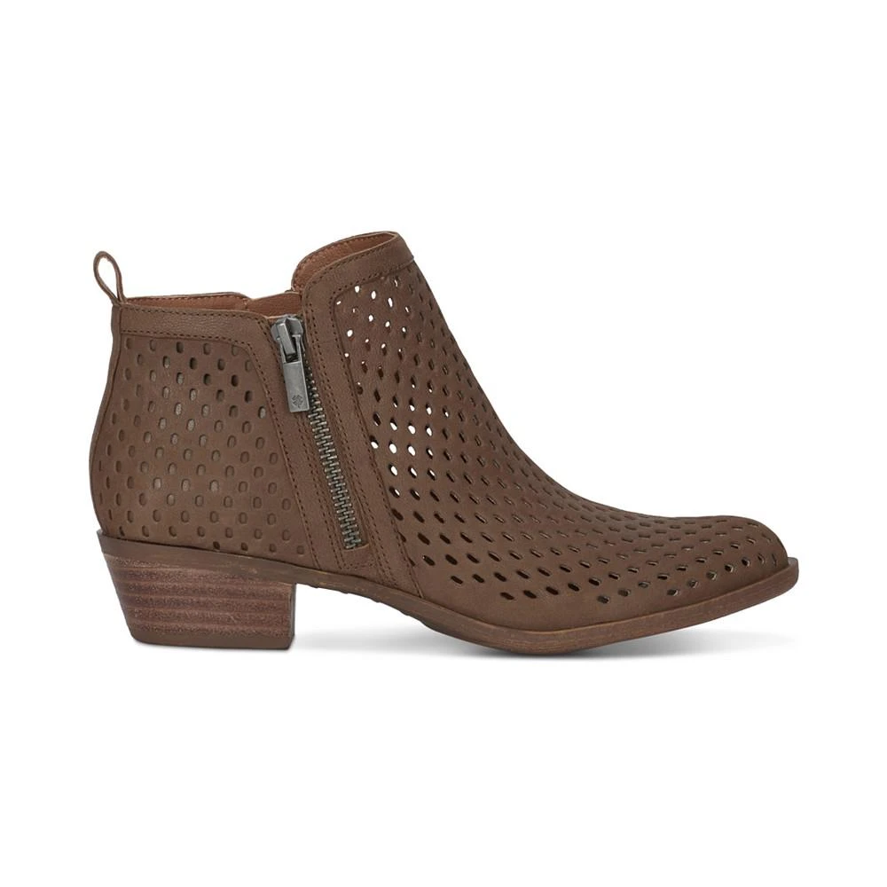 商品Lucky Brand|Women's Perforated Basel Booties,价格¥1040,第2张图片详细描述