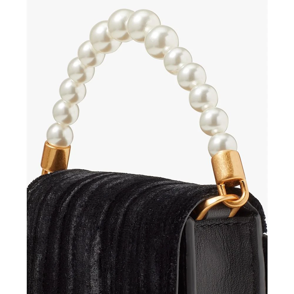 商品Kate Spade|Gala Velvet Card Case On Chain,价格¥1107,第2张图片详细描述