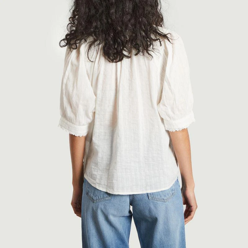 商品SESSUN|Kimia blouse Fleur de Sel Sessùn,价格¥1099,第3张图片详细描述