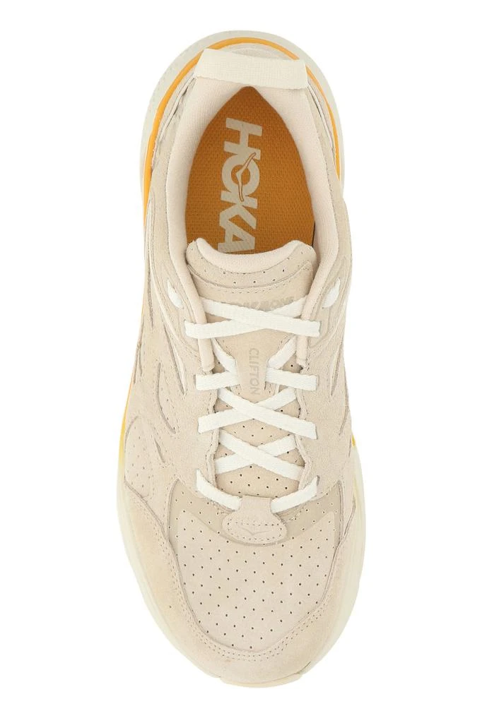 商品Hoka One One|Sand suede Clifton sneakers,价格¥975,第3张图片详细描述