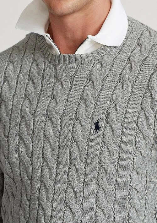 Polo Ralph Lauren Ralph Lauren Cotton Cable Knit Driver Long Sleeve Sweater 3