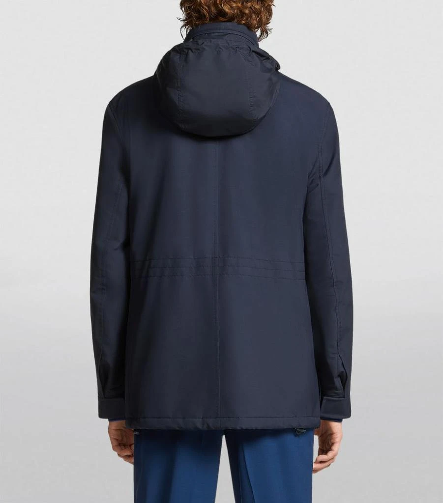 商品Zegna|Wool-Blend Padded Jacket,价格¥34152,第4张图片详细描述