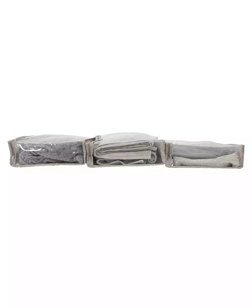 商品Household Essentials|Under Bed Zippered Sweater Storage Bags with Clear Vision Panel, Set of 3,价格¥108,第2张图片详细描述