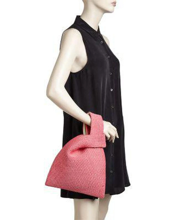 商品Arron|Raffia and Leather Crossover Bag,价格¥880,第2张图片详细描述