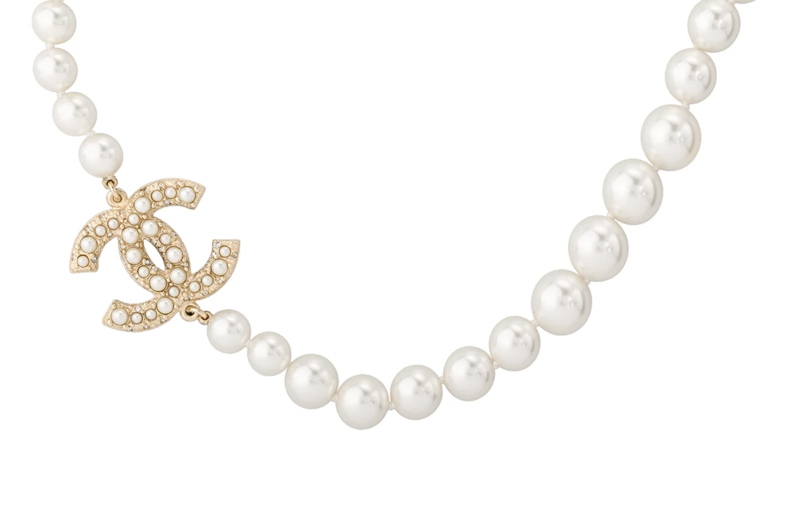 商品[国内直发] Chanel|香奈儿 珍珠颈圈 珍珠 项链 女款 白色,价格¥8855,第1张图片