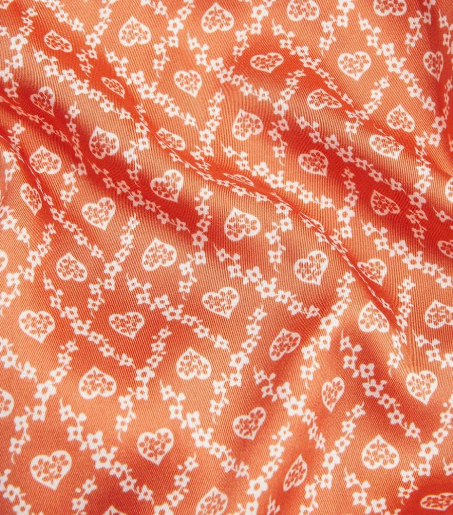 商品Sandro|Belted Heart Print Mini Dress,价格¥1530,第5张图片详细描述