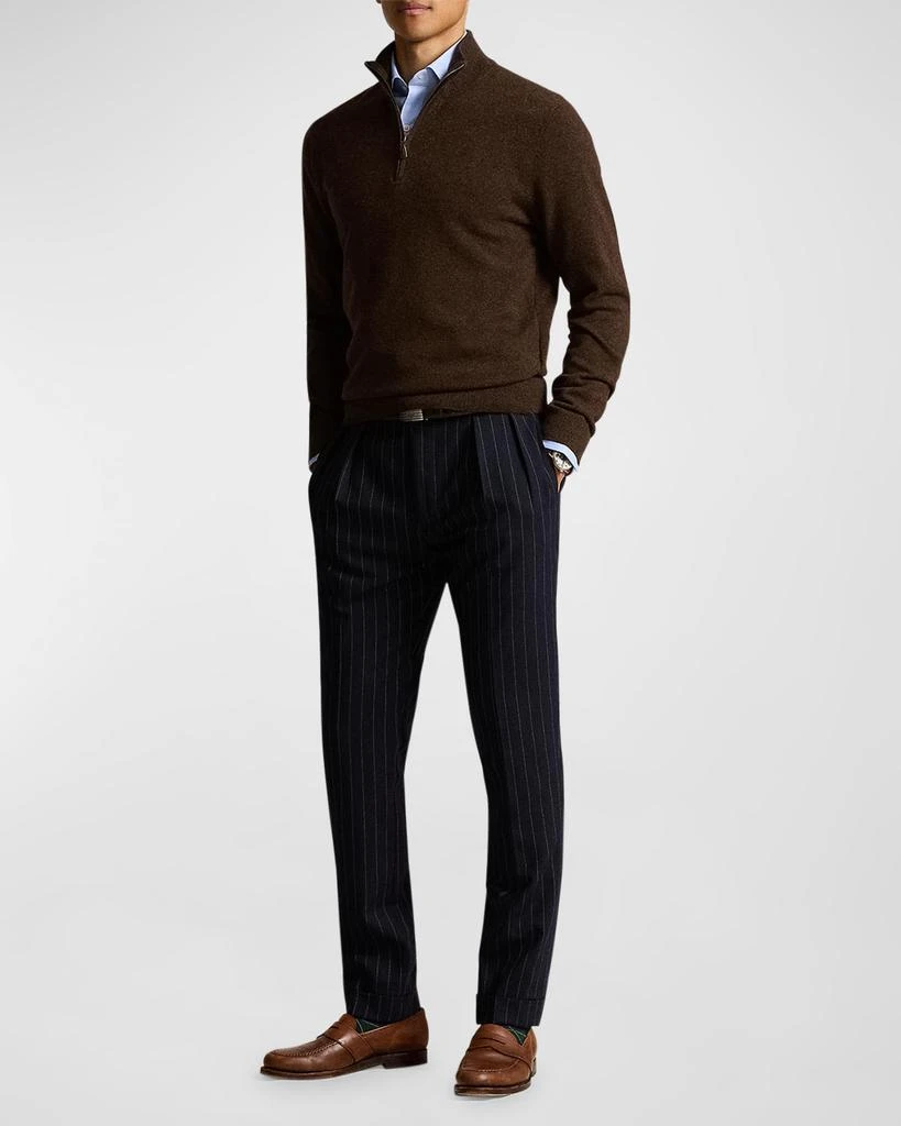 商品Ralph Lauren|Men's Wool Quarter-Zip Sweater,价格¥1782,第3张图片详细描述