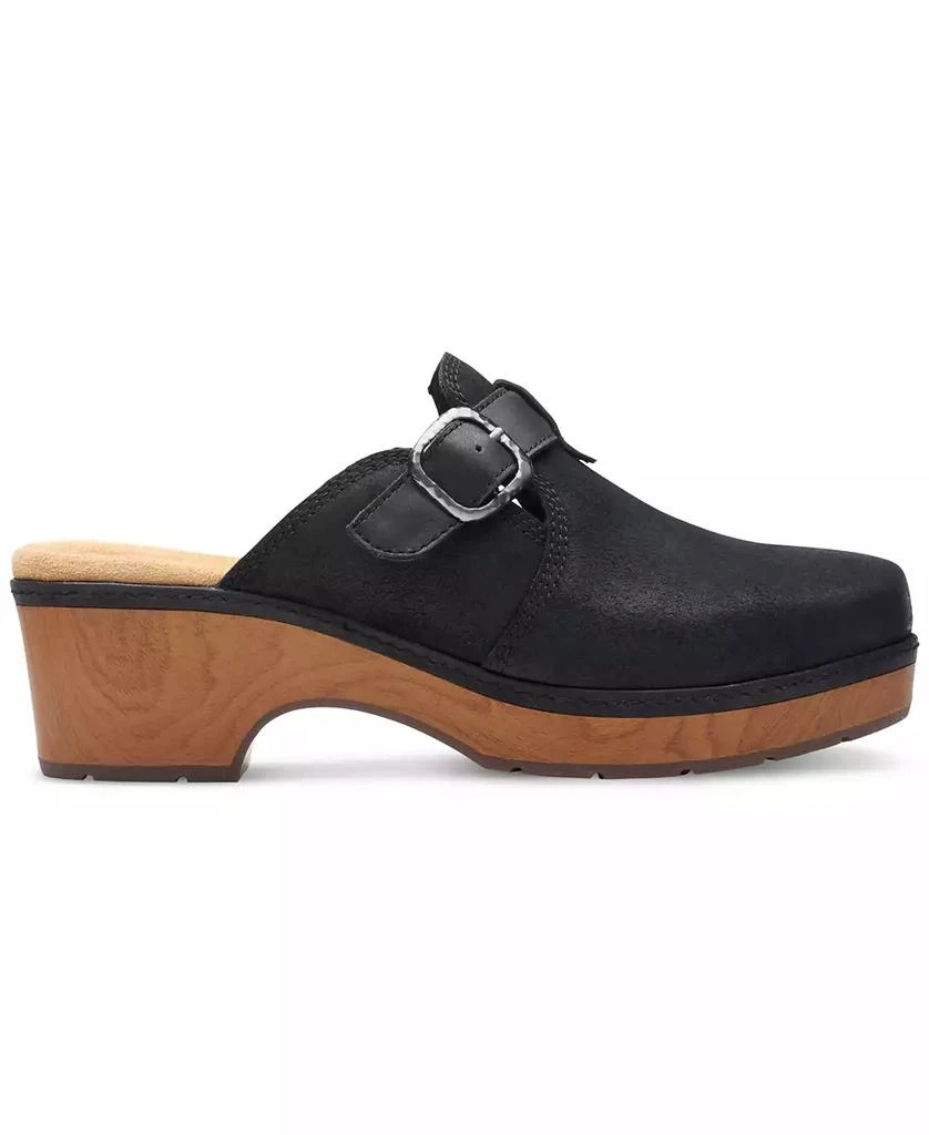 商品Clarks|Women's Paizlee Nora Slip-On Buckled Platform Clogs,价格¥480,第2张图片详细描述