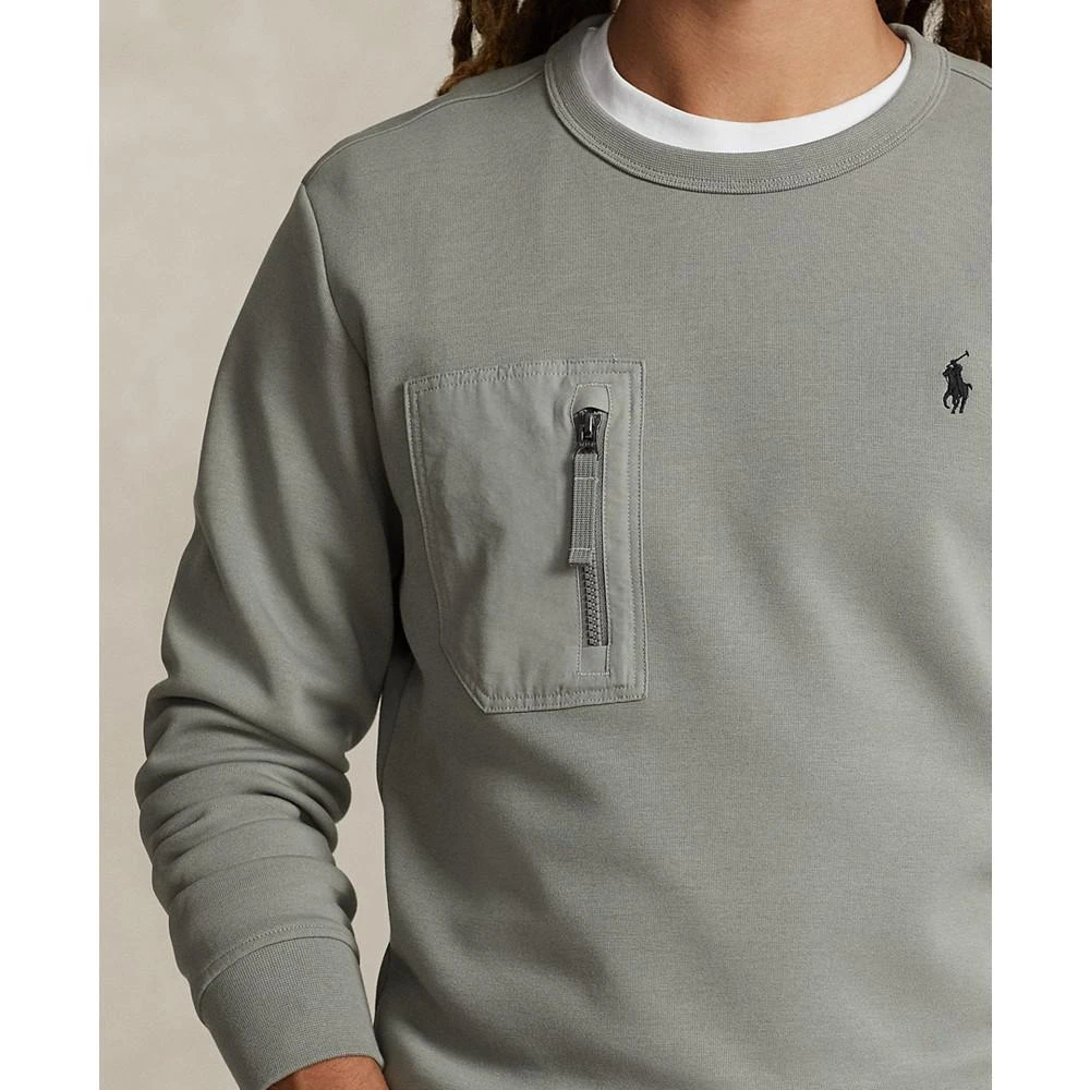 商品Ralph Lauren|Men's Double-Knit Pocket Sweatshirt,价格¥511,第3张图片详细描述