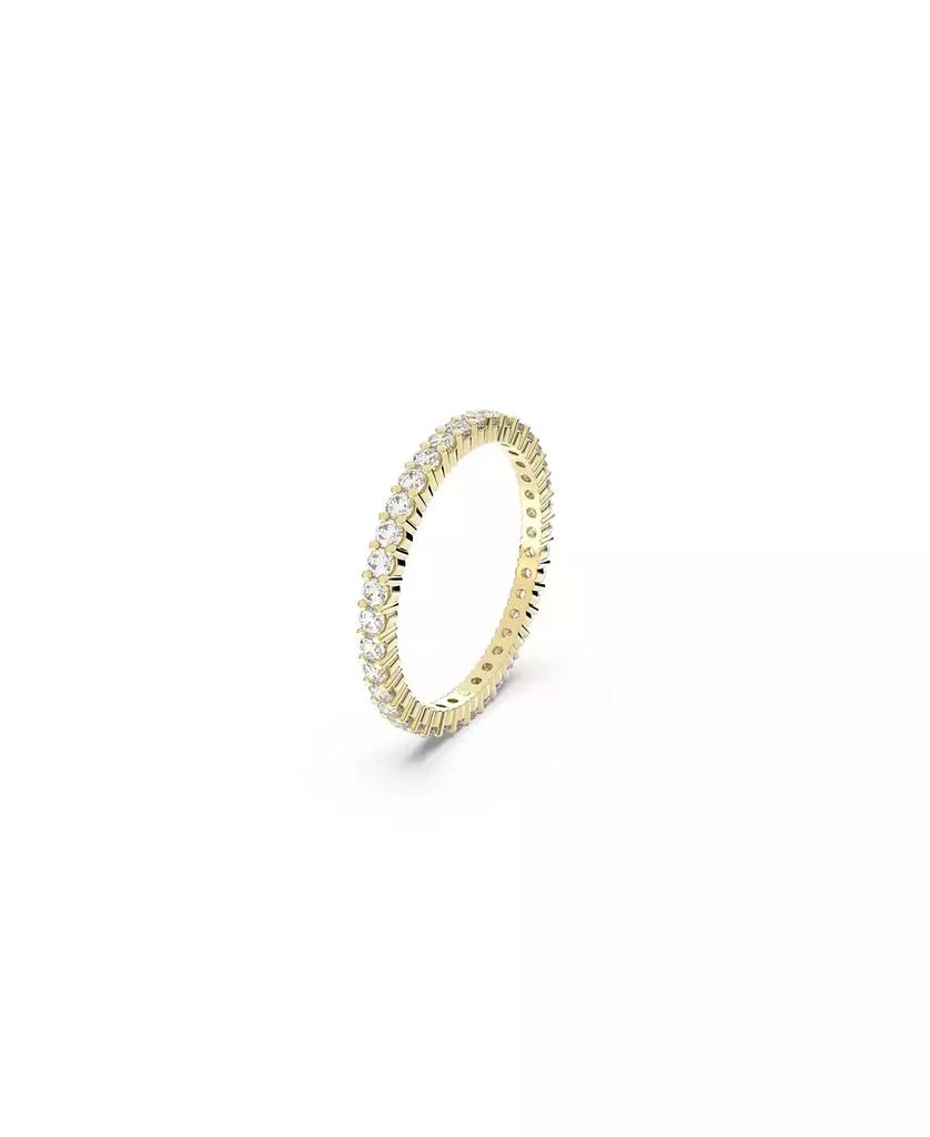 商品Swarovski|Vittore Round Cut Gold Tone Plated Ring,价格¥279,第2张图片详细描述