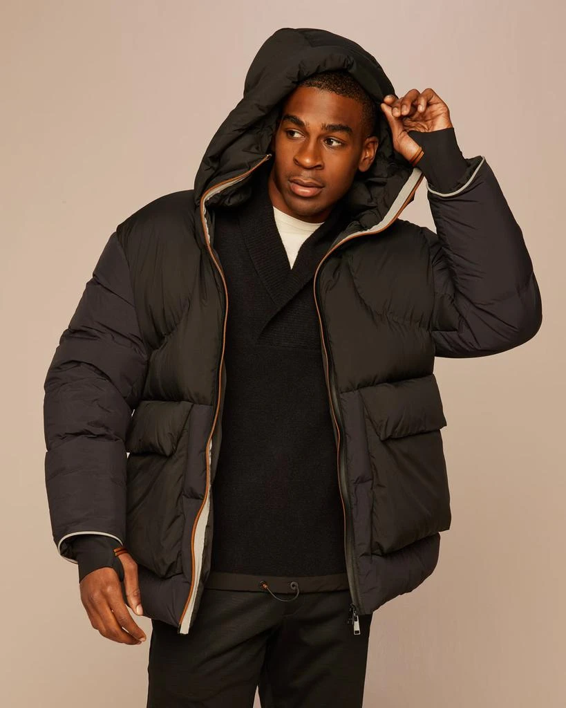 商品Zegna|Men's Waterproof Hooded Down Ski Blouson Jacket,价格¥7539,第2张图片详细描述