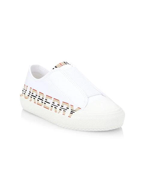 商品Burberry|Little Kid's and Kid's Larkhall Icon Stripe Canvas Sneakers,价格¥1732,第1张图片