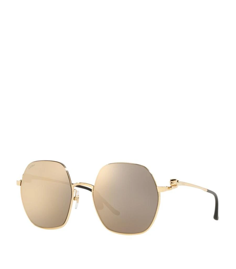 商品Cartier|Panthère de Cartier Sunglasses,价格¥8911,第2张图片详细描述