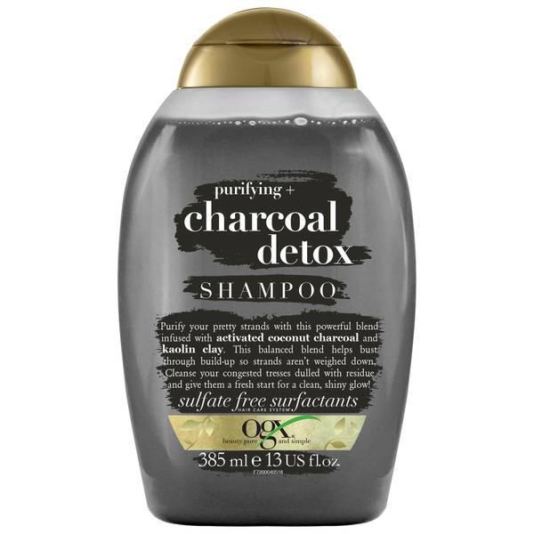 商品OGX|OGX Purifying+ Charcoal Detox Shampoo 385ml,价格¥73,第1张图片