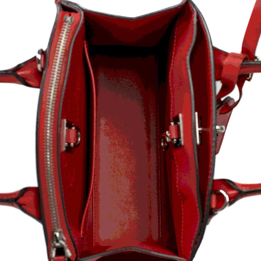 商品[二手商品] Louis Vuitton|Louis Vuitton Red Leather City Steamer Bag,价格¥19052,第5张图片详细描述