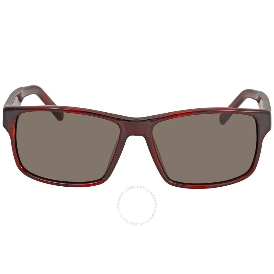 商品Salvatore Ferragamo|Brown Rectangular 58 mm Men's Sunglasses SF960S 214 58,价格¥446,第2张图片详细描述