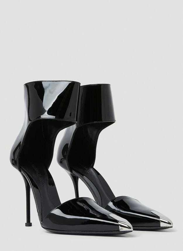 商品Alexander McQueen|Toe Cap High Heels in Black,价格¥4222,第2张图片详细描述