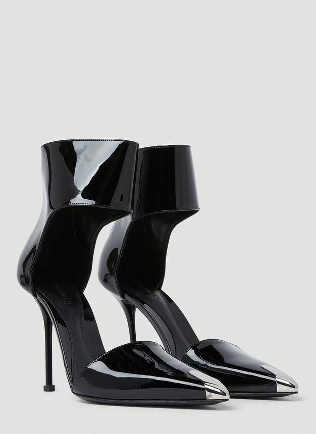 商品Alexander McQueen|Toe Cap High Heels in Black,价格¥6951,第4张图片详细描述