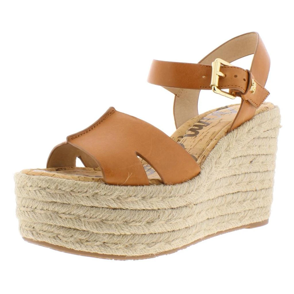 商品Sam Edelman|Sam Edelman Womens Maura Ankle Strap Platform Wedges,价格¥282,第3张图片详细描述
