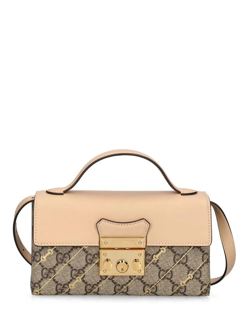 商品Gucci|Mini Padlock Canvas Shoulder Bag,价格¥11212,第1张图片