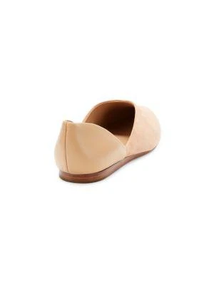 商品Vince|Cornelia Suede & Leather Ballet Flats,价格¥445,第3张图片详细描述