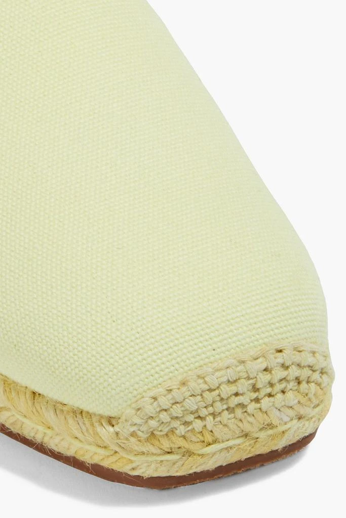 商品Stuart Weitzman|Dree canvas espadrilles,价格¥284,第4张图片详细描述