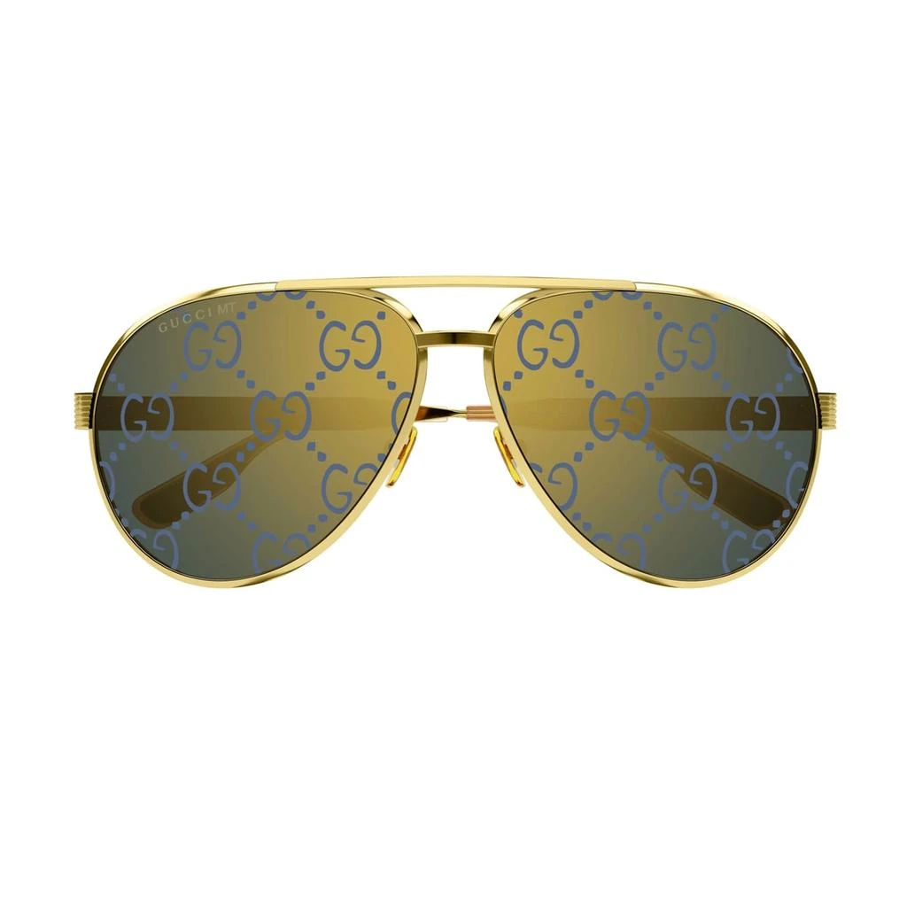 商品Gucci|Gucci Gg1513s Linea Lettering 005 Sunglasses,价格¥3895,第1张图片