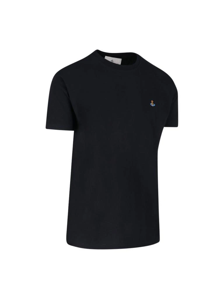商品Vivienne Westwood|Vivienne Westwood Orb Embroidered Crewneck T-Shirt,价格¥984,第3张图片详细描述