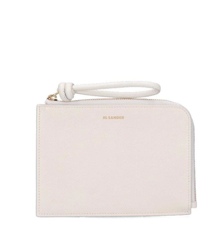 商品Jil Sander|Jil Sander Logo-Embossed Coin Purse,价格¥1764,第1张图片