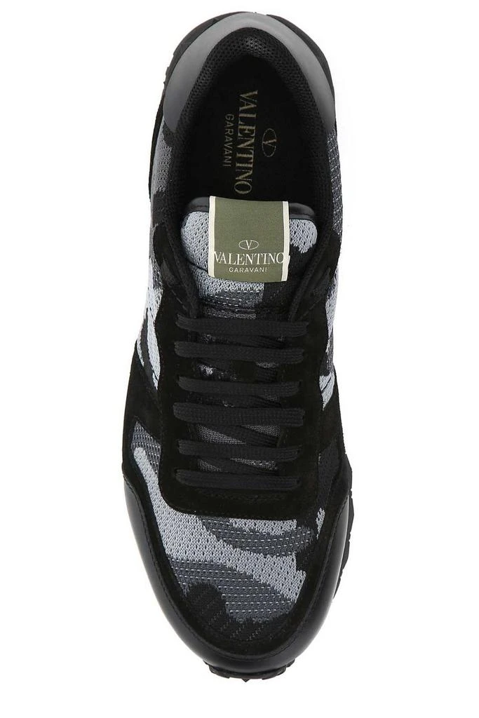 商品Valentino|Valentino Garavani Camouflage Rockrunner Lace-Up Sneakers,价格¥3283,第3张图片详细描述