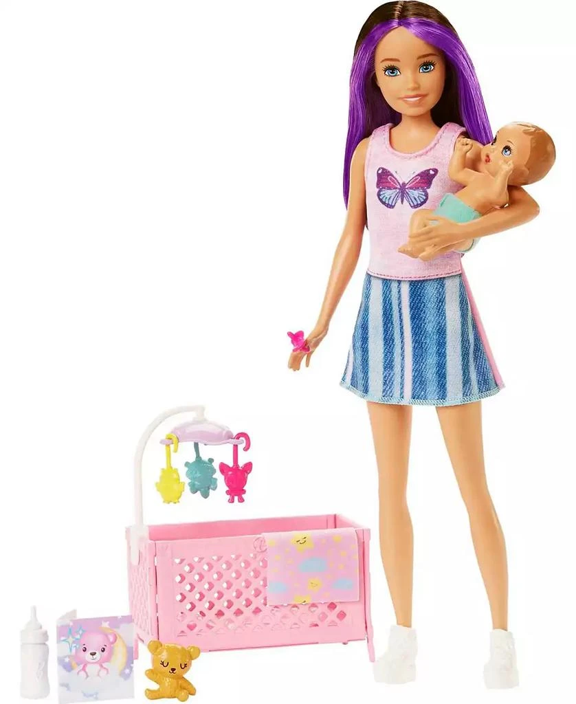 商品Barbie|Skipper Babysitters, Inc. Dolls and Playset,价格¥178,第1张图片