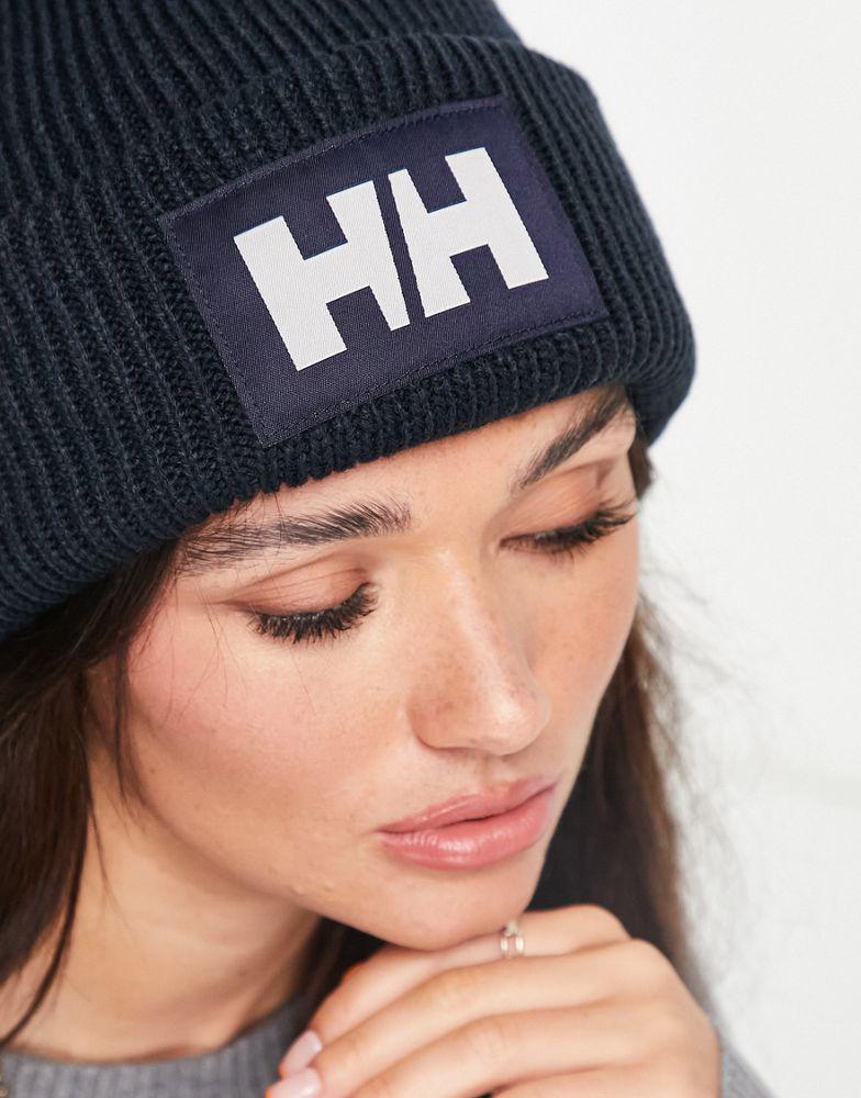 Helly Hansen HH Box beanie in navy商品第4张图片规格展示