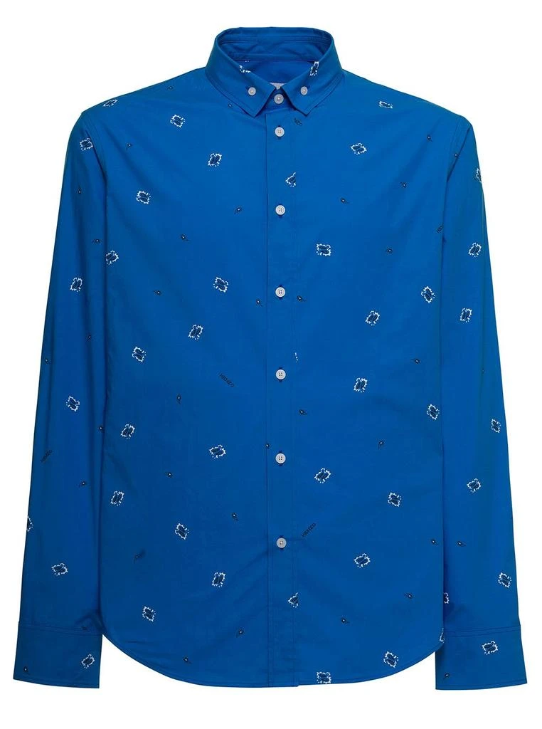 商品Kenzo|Kenzo Bandana Printed Long-Sleeved Shirt,价格¥1067,第1张图片