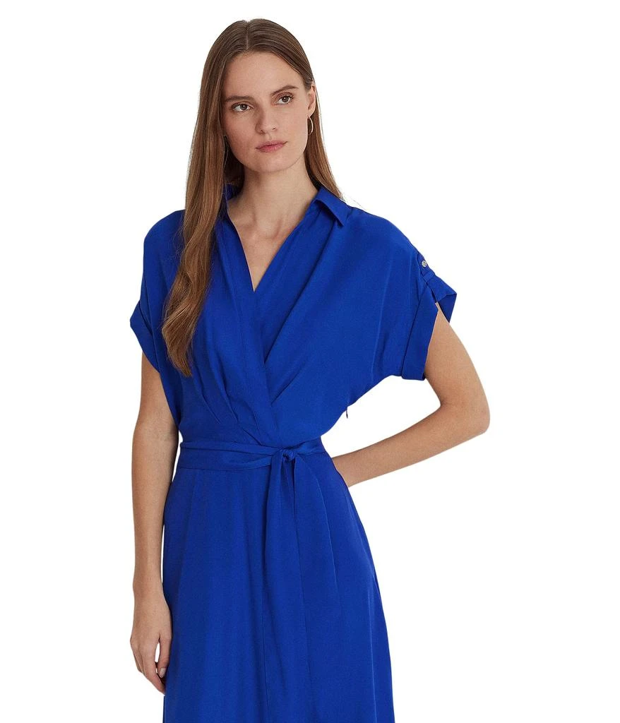 商品Ralph Lauren|Belted Crepe Dress,价格¥1079,第2张图片详细描述