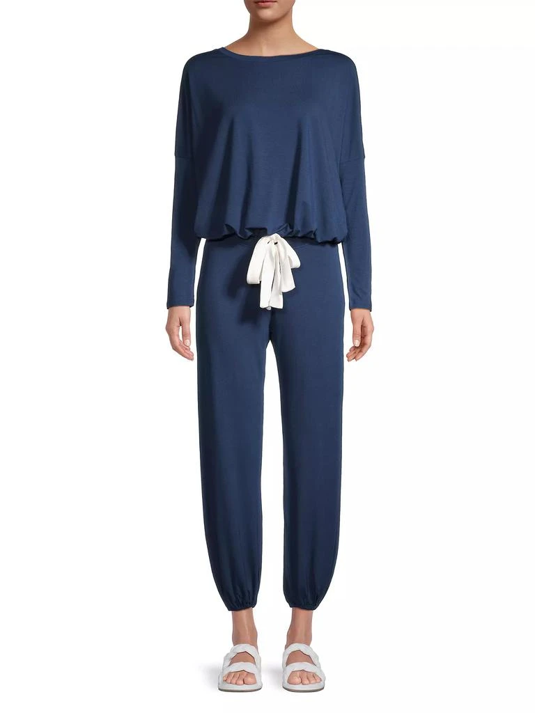 商品Eberjey|Gisele 2-Piece Slouchy Pajama Set,价格¥1101,第3张图片详细描述