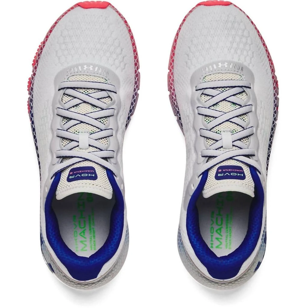 商品Under Armour|Women's Hovr Machina 2 Running Shoes - Medium Width In Gray/pink,价格¥855,第3张图片详细描述